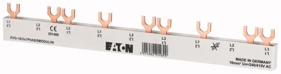 Ověřený Lišta EVG-16/3x1PHAS/9MODUL/HI propoj.