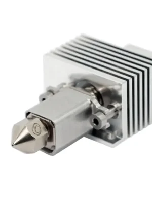 Dokud Zásoby Vydrží Microswiss FlowTech™ Hotend pro Bambu Lab X1/X1C – mosazí pokovený CHT – vysokoprůtokový