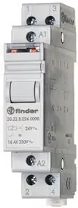 Novinka FINDER Impulzní spínač 202880244000, 2Z/2R/1Z_1R/16A, 24V AC