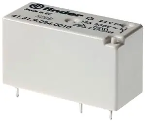 FINDER Relé 413190245010, DIN/PS, 1P/12A, 24V DC Ověřený