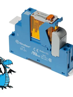 Vysoce Kvalitní FINDER Vazební člen 4C0180240060, 1P/16A, 24V AC