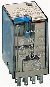 Výhodná Nabídka FINDER Relé 553491100080, DIN, 4P/7A, 110V DC