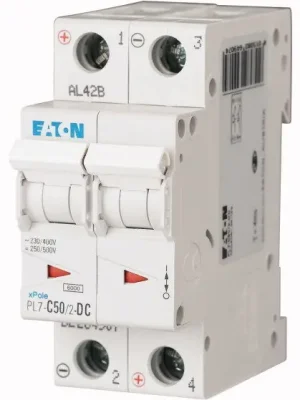 EATON Jistič 50C/2-DC PL7 10kA Novinka