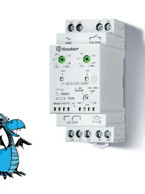 FINDER Soumrakový spínač 114282300000, 1P/16A, 230V AC Cenová Bomba
