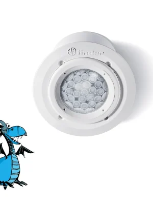 Nízká Cena FINDER Čidlo 18.31.8.230.0300 pohybové a prezenční, 1Z/10 A, 230 V AC, do podhledu, IP40 360°
