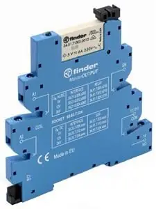 Speciální Cena FINDER Relé 392101250060 MasterOUTPUT, 1P/6A, 125V AC/DC