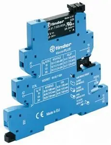 FINDER Relé MasterPLUS 393070609024, 1Z/2A/24V DC, 60V DC Hit Sezóny