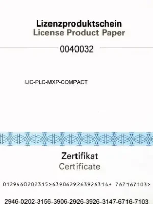 Nejprodávanější LIC-PLC-MXP-COMPACT PLC licence
