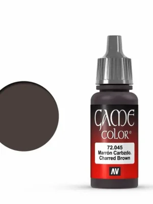 Nová Kolekce Vallejo Game Color Charred Brown