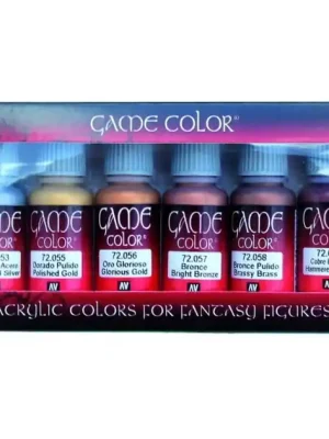 Vallejo Game Color Set - Metallic Colors 72303 Sezónní Sleva