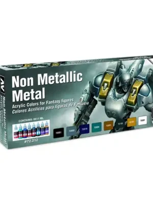 Novinka Vallejo Game Color Set - Non Metalic Metal 72212