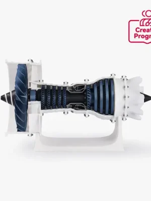 Nejlepší Volba Bambu Lab - Sada modelu proudového motoru KIT 006
