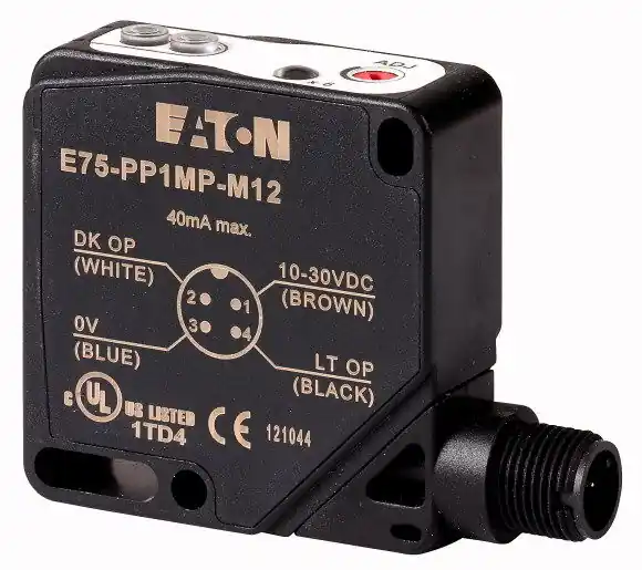 E75-PPA025P-M12 Optický bezkontaktní sní Bezpečná Platba