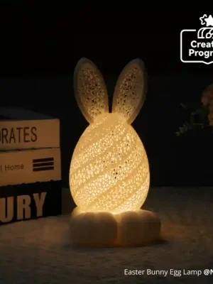 Horká Nabídka Bambu Lab - Velikonoční zajíček LED lampa - kit