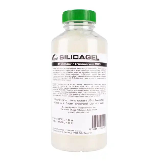 Nová Kolekce Silica gel SG5 - čirý 800 g