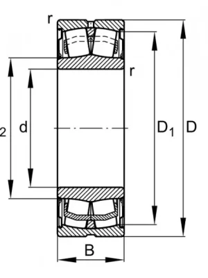 FAG WS 22215-E1-XL-2RSR soudečkové ložisko Novinka